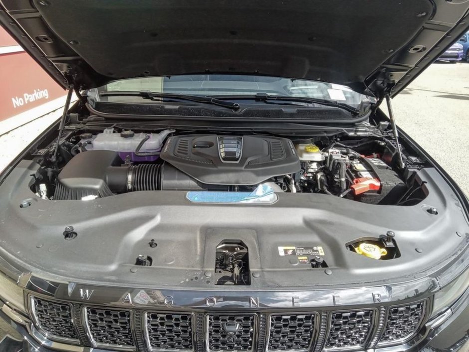 2024 Jeep Grand Wagoneer L SERIES II OBSIDIAN IN DIAMOND BLACK EQUIPPED WITH A 3.0L HURRICANE TWIN TURBO V6 , 4X4 , 8SPD AUTO , DUAL SEATBACK DVD ENTERTAIN-9