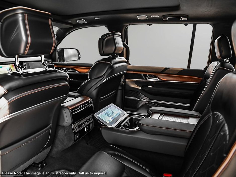 2024 Jeep Grand Wagoneer SERIES III IN VELVET RED PEARL EQUIPPED WITH A 3.0L TWIN TURBO I6 , 4X4 , 8SPD AUTO , 22INCH RIMS , REAR SEAT ENTERTAINMENT GROU-20