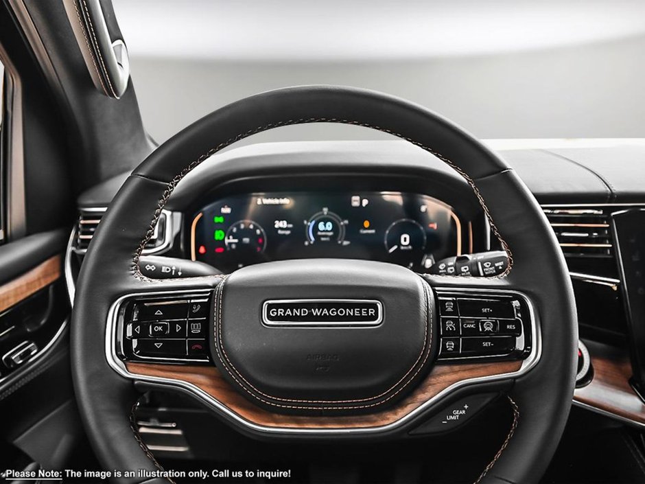 2024 Jeep Grand Wagoneer SERIES III IN VELVET RED PEARL EQUIPPED WITH A 3.0L TWIN TURBO I6 , 4X4 , 8SPD AUTO , 22INCH RIMS , REAR SEAT ENTERTAINMENT GROU-12