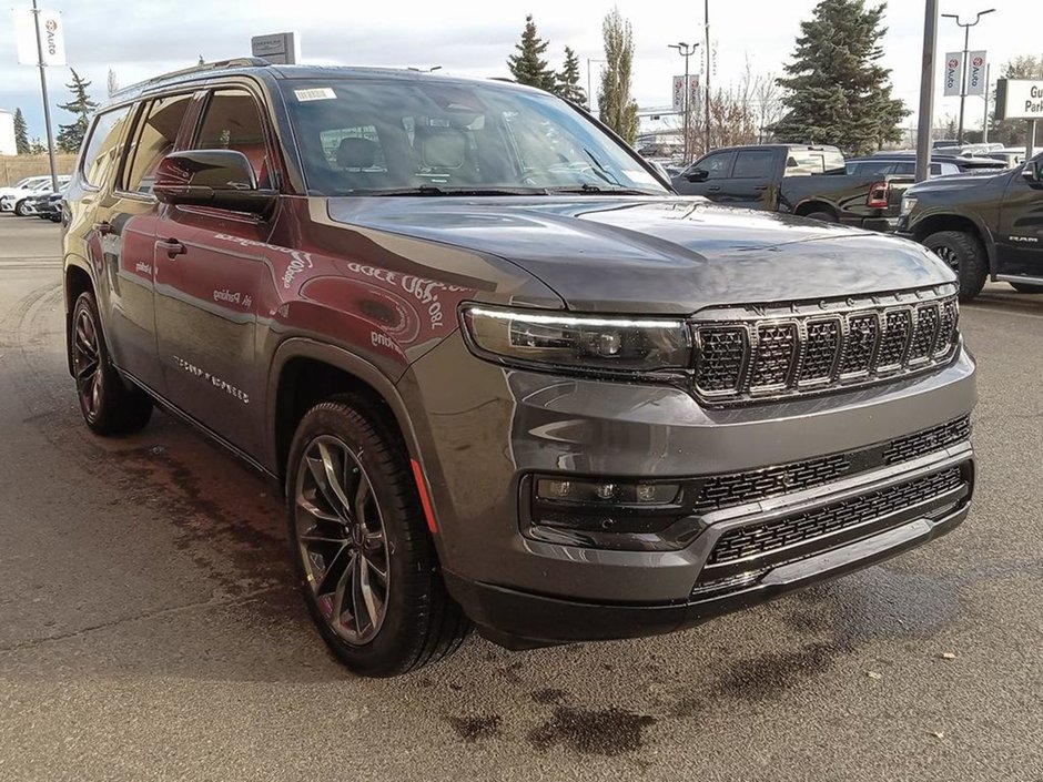 2024 Jeep Grand Wagoneer SERIES II OBSIDIAN IN BALTIC GREY EQUIPPED WITH A 3.0L TWIN TURBO I6 , 4X4 , 8SPD AUTO , FLEX SEATING GROUP , CONVENIENCE GROUP-28