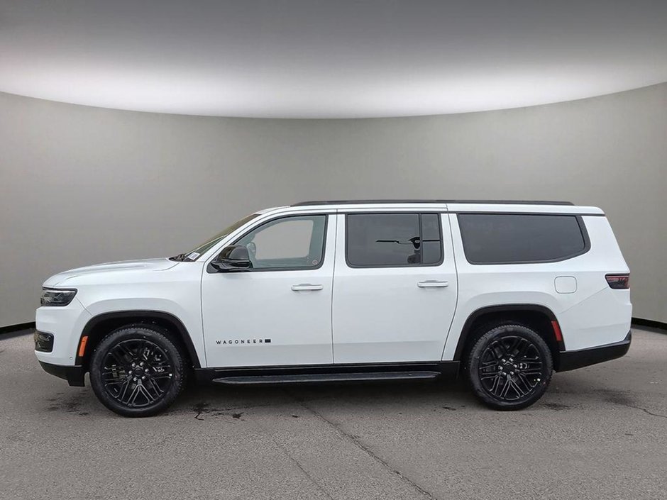 2024 Jeep Wagoneer L SERIES II CARBIDE IN BRIGHT WHITE EQUIPPED WITH A 3.0L TWIN TURBO I6 , 4X4 , 8SPD AUTO , 22INVH RIMS , FLEX SEATING GROUP , THRE-2