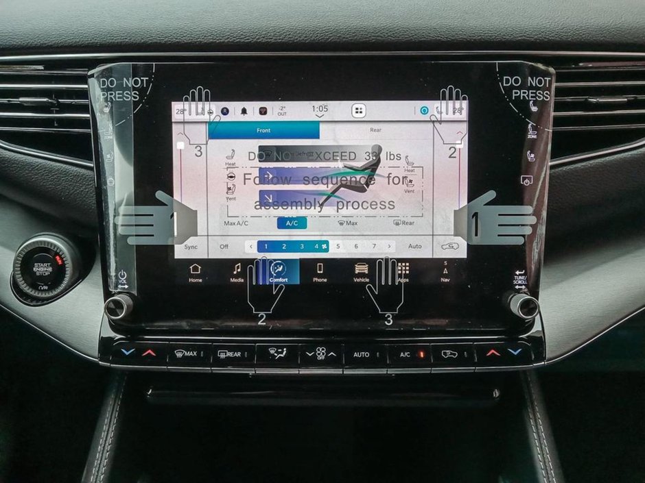 2024 Jeep Wagoneer L SERIES II CARBIDE IN BRIGHT WHITE EQUIPPED WITH A 3.0L TWIN TURBO I6 , 4X4 , 8SPD AUTO , 22INVH RIMS , FLEX SEATING GROUP , THRE-18