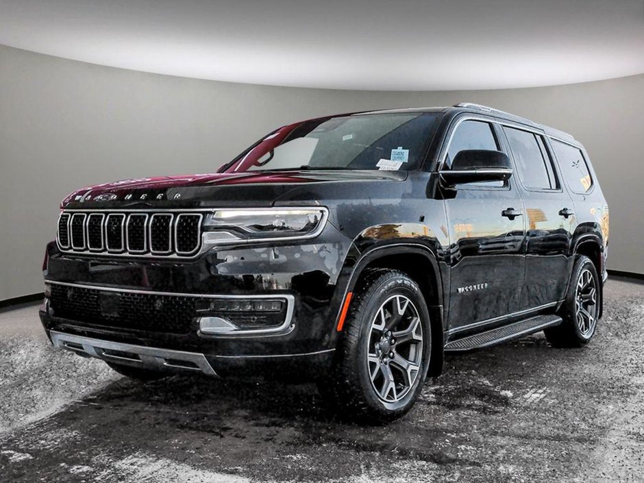 2023 Jeep WAGONEER Series III, 3.0L I6 HURRICAN TWIN TURBO, QUADRA-LIFT AIR SUSPENSION, SURROUND VIEW CAMERA SYSTEM, ADAPTIVE CRUISE W/ STOP'N'GO,-0