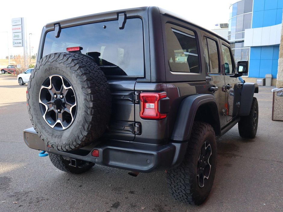 2022 Jeep Wrangler 4xe UNLIMITED RUBICON 4XE IN GRANITE METALLIC EQUIPPED WITH A 2.0L TURBO I4 PHEV , 4X4 , 8SPD TF AUTO , SAFETY GROUP , OFF ROAD CAM-8