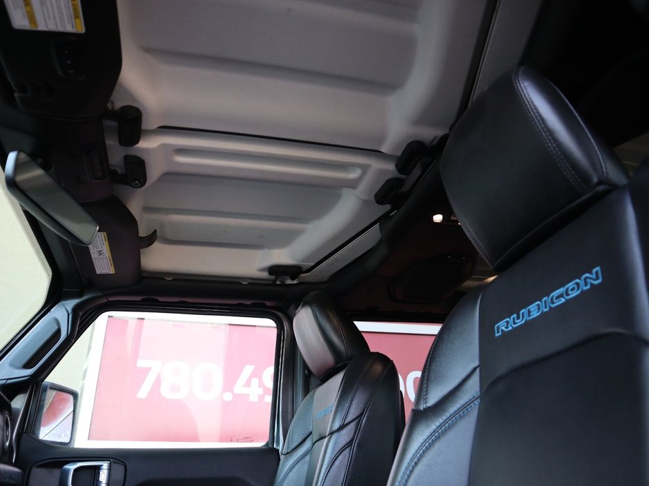 2022 Jeep Wrangler 4xe UNLIMITED RUBICON 4XE IN GRANITE METALLIC EQUIPPED WITH A 2.0L TURBO I4 PHEV , 4X4 , 8SPD TF AUTO , SAFETY GROUP , OFF ROAD CAM-19