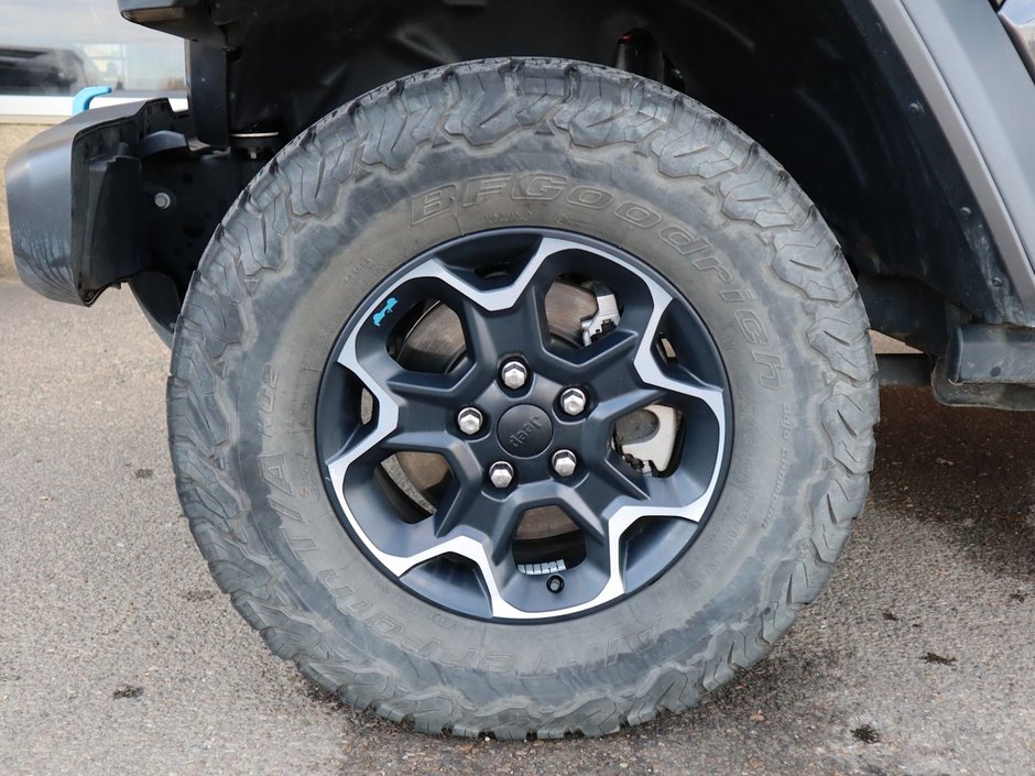 2022 Jeep Wrangler 4xe UNLIMITED RUBICON 4XE IN GRANITE METALLIC EQUIPPED WITH A 2.0L TURBO I4 PHEV , 4X4 , 8SPD TF AUTO , SAFETY GROUP , OFF ROAD CAM-3