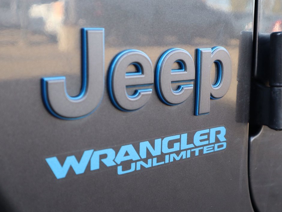 2022 Jeep Wrangler 4xe UNLIMITED RUBICON 4XE IN GRANITE METALLIC EQUIPPED WITH A 2.0L TURBO I4 PHEV , 4X4 , 8SPD TF AUTO , SAFETY GROUP , OFF ROAD CAM-13