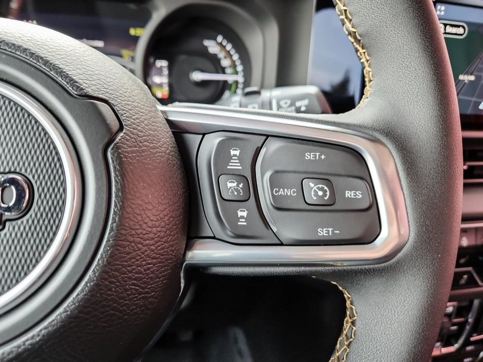 2024 Jeep Wrangler 4xe SAHARA, 2L I-4 TURBO PHEV, 12.3 UCONNECT 5 W/ NAV, ALPINE PREMIUM AUDIO, REMOTE START, ADAPTIVE CRUISE, FRNT HTD SEATS & STEERIN-15