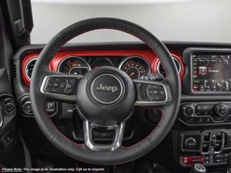 2023 Jeep Wrangler RUBICON IN BRIGHT WHITE EQUIPPED WITH A 3.6L V6 W/ETORQUE , 4X4 , 8SPD TF AUTO , LEATHER SEATS , TRAILER TOW/HD ELECTRICAL , HAR-10