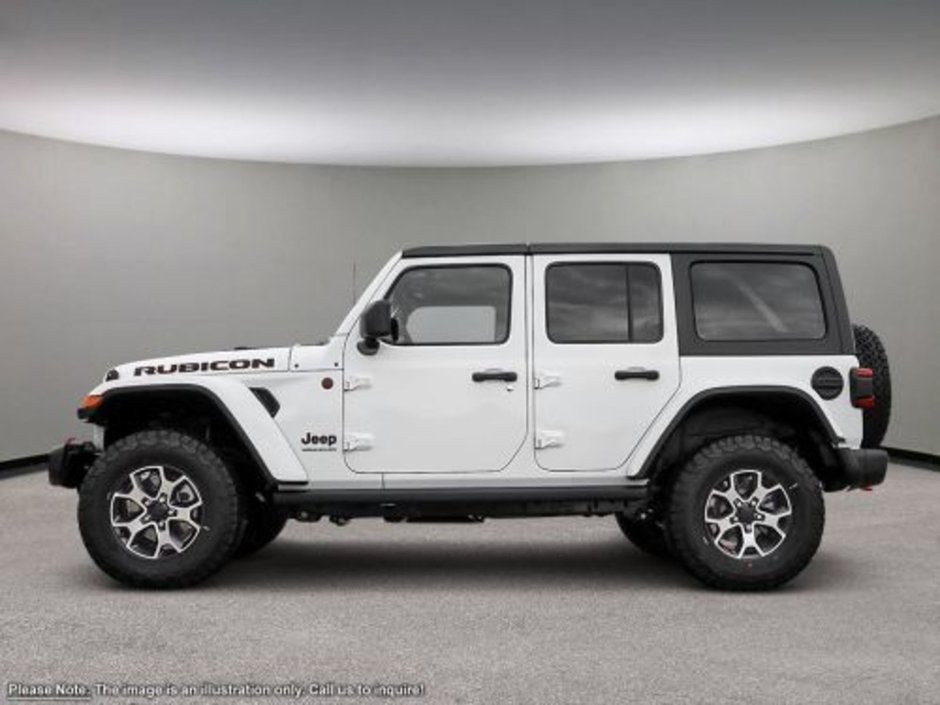 2023 Jeep Wrangler RUBICON IN BRIGHT WHITE EQUIPPED WITH A 3.6L V6 W/ETORQUE , 4X4 , 8SPD TF AUTO , LEATHER SEATS , TRAILER TOW/HD ELECTRICAL , HAR-3