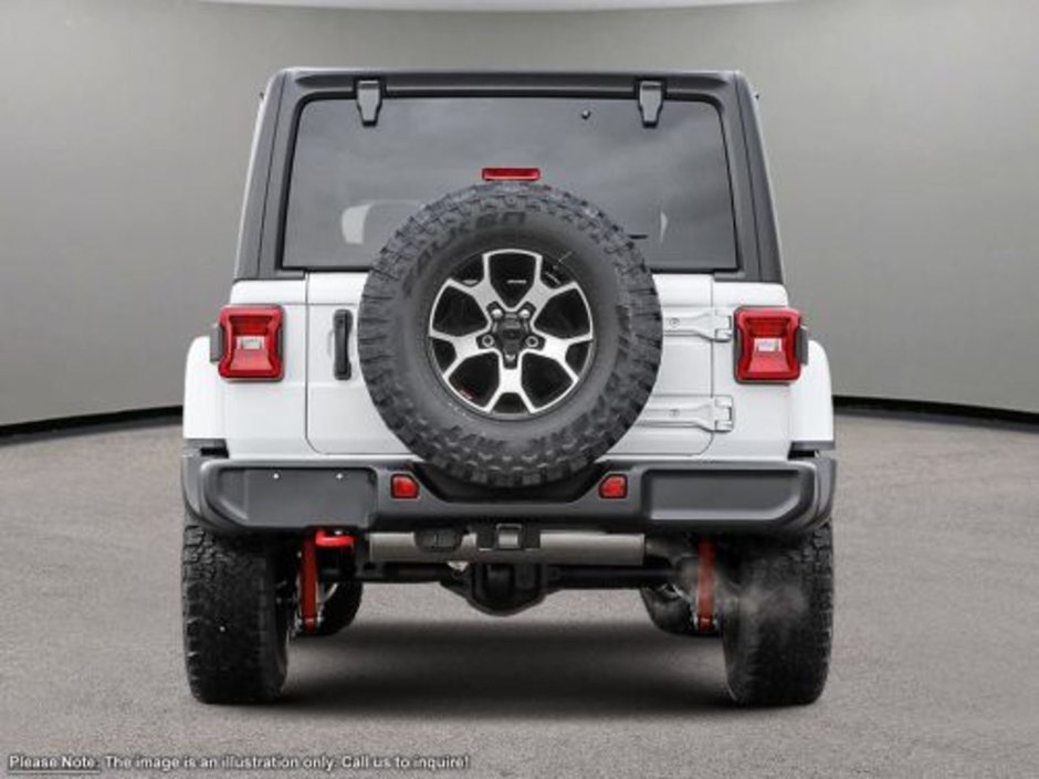 2023 Jeep Wrangler RUBICON IN BRIGHT WHITE EQUIPPED WITH A 3.6L V6 W/ETORQUE , 4X4 , 8SPD TF AUTO , LEATHER SEATS , TRAILER TOW/HD ELECTRICAL , HAR-6