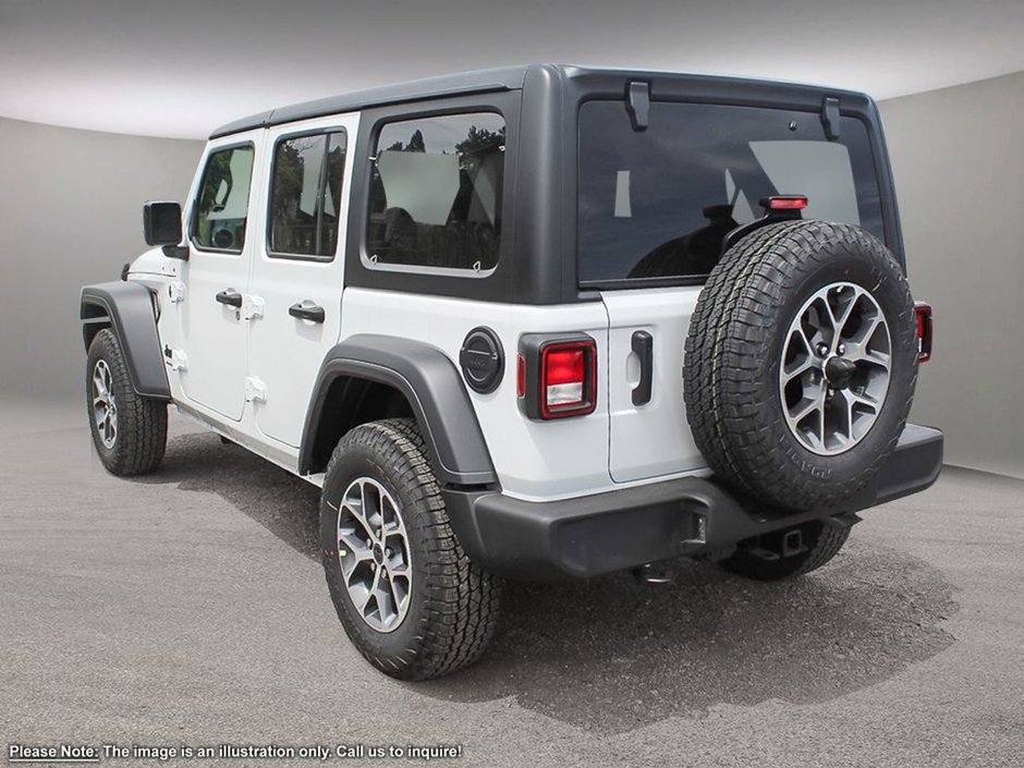 2024 Jeep Wrangler SPORT S, 2L TURBO I-4, MODULAR HARDTOP, FRNT HTD SEATS & STEERING WHEEL, ALPINE PREMIUM AUDIO, 12.3 UCONNECT 5 W/ ANDROID AUTO&-3