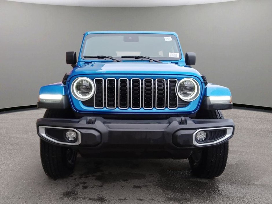 2024 Jeep Wrangler SAHARA, 2L I-4 TURBO, 12.3 UCONNECT 5, REMOTE START, ADAPTIVE CRUISE, FRNT HTD SEATS & STEERING WHEEL-1