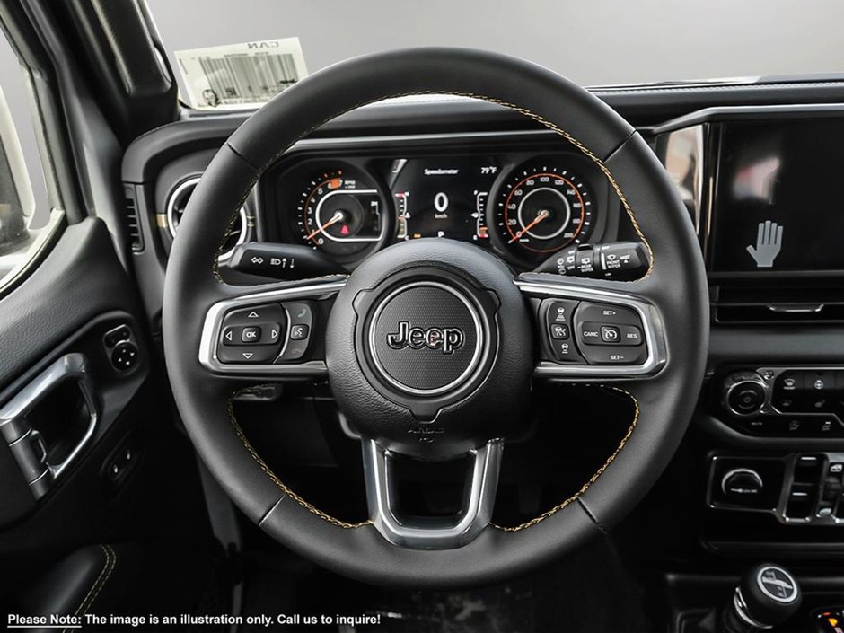 2024 Jeep Wrangler SAHARA, 3.6L V6, 12.3 UCONNECT 5 W/ NAV, OFF-ROAD CAMERA, ALPINE PREMIUM AUDIO, ADAPTIVE CRUISE-11