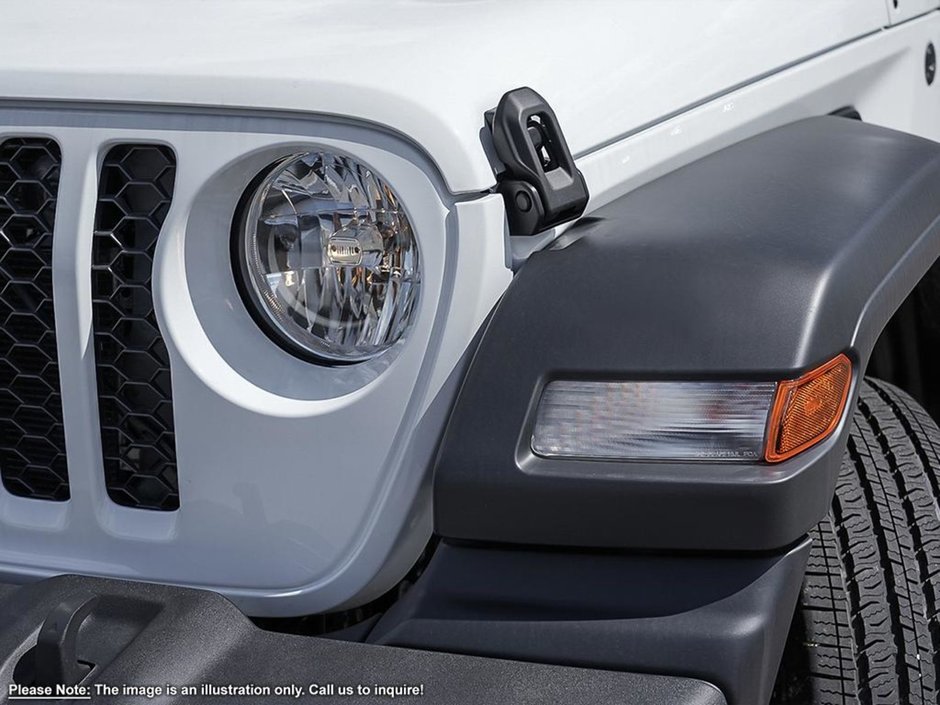 2024 Jeep Wrangler SPORT, 3.6L V6, OFF-ROAD SKID PLATES, 3 PIECE MODULAR TOP, 12.3 UCONNECT 5, REVERSE CAMERA-9