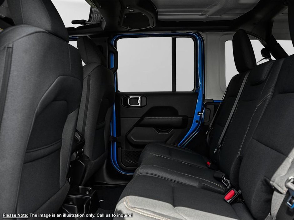 2024 Jeep Wrangler SAHARA IN HYDRO BLUE EQUIPPED WITH A 3.6L V6 , 4X4 , 8SPD TF AUTO , 4X4 , MCKINLEY LEATHER SEATS , SAFETY GROUP , 18INCH RIMS ,-19