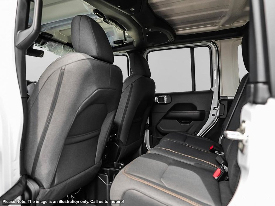 2024 Jeep Wrangler SAHARA IN BRIGHT WHITE EQUIPPED WITH A 3.6L V6 , 4X4 , 8SPD TF AUTO , SIDE STEPS , SAFETY GROUP , ADV CRUISE , 12.3INCH TOUCHSCR-18