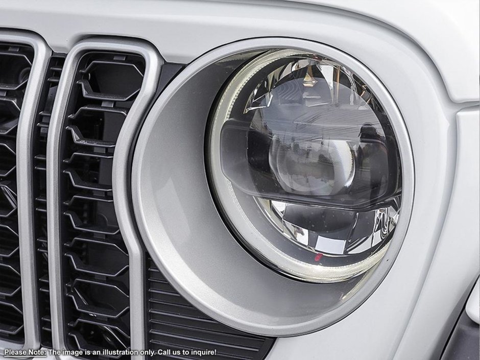 2024 Jeep Wrangler SAHARA IN BRIGHT WHITE EQUIPPED WITH A 3.6L V6 , 4X4 , 8SPD TF AUTO , SIDE STEPS , SAFETY GROUP , ADV CRUISE , 12.3INCH TOUCHSCR-8