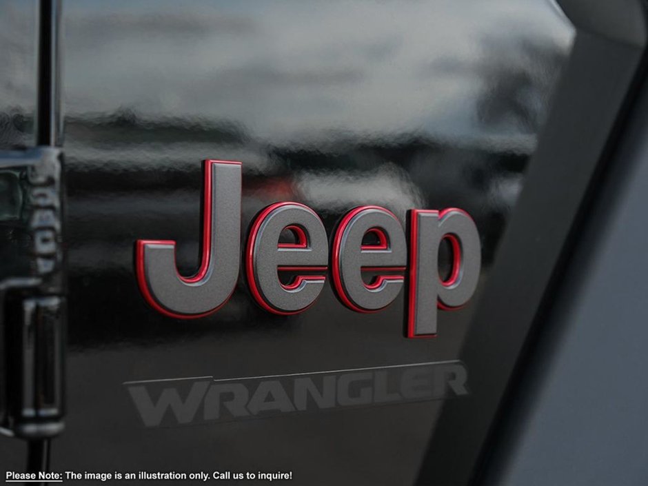 2024 Jeep Wrangler RUBICON IN BLACK EQUIPPED WITH A 3.6L V6 , 4X4 , 8SPD TF AUTO , HARDTOP , CONVENIENCE GROUP , 35INCH TIRE PCKG , 8SPEAKER AUDIO-8