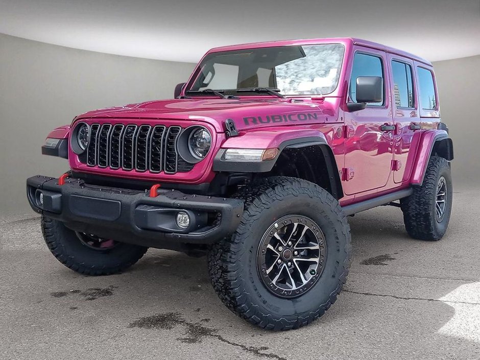 2024 Jeep Wrangler RUBICON X IN TUSCADERO PEARL EQUIPPED WITH A 3.6L V6 , 4X4 , 8SPD TF AUTO , TRAILER TOW/HD ELECTRICAL , RECON PCKG , 12.3INCH TO-0