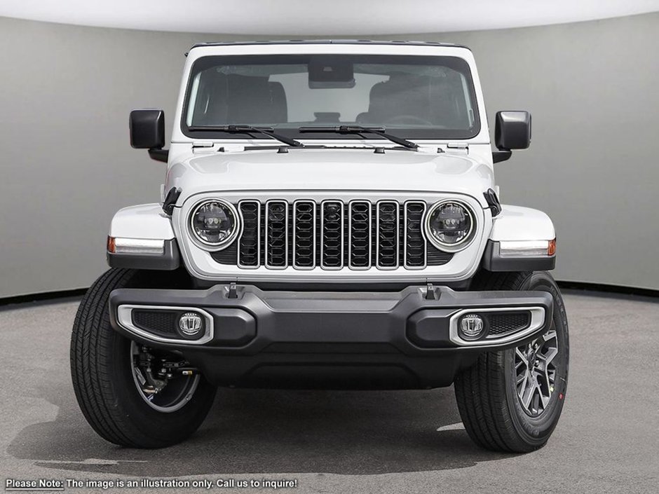 2024 Jeep Wrangler SAHARA IN BRIGHT WHITE EQUIPPED WITH A 3.6L V6 , 4X4 , 8SPD TF AUTO , 18INCH RIMS , SIDE STEPS , HARDTOP , SAFETY GROUP , MCKINL-1
