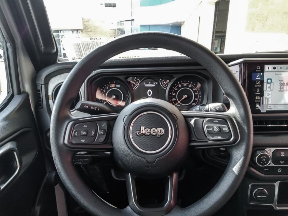 2024 Jeep Wrangler SPORT IN EARL GREY EQUIPPED WITH A 3.6L V6 , 4X4 , 8SPD TF AUTO , MODULAR HARDTOP , BACKUP CAM , AUTO LIGHTS , PUSH START , DUAL-13