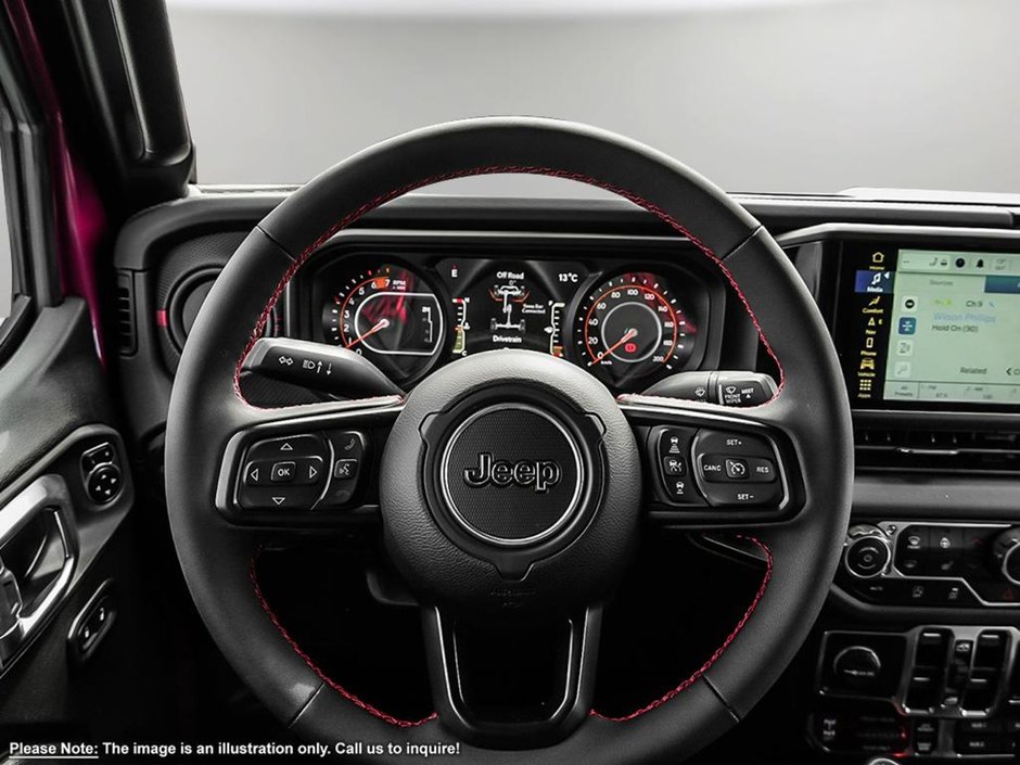 2024 Jeep Wrangler RUBICON IN TUSCADERO PEARL EQUIPPED WITH A 3.6L V6 , 4X4 , 8SPD TF AUTO , 17INCH RIMS , SAFETY GROUP , TECH GROUP , CONVENIENCE-11