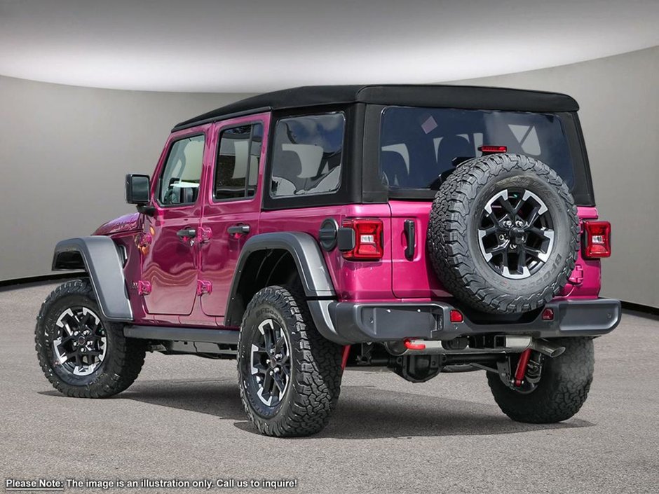2024 Jeep Wrangler RUBICON IN TUSCADERO PEARL EQUIPPED WITH A 3.6L V6 , 4X4 , 8SPD TF AUTO , 17INCH RIMS , SAFETY GROUP , TECH GROUP , CONVENIENCE-3