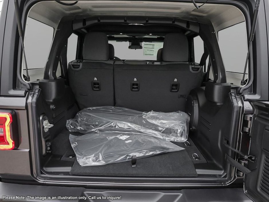 2024 Jeep Wrangler SPORT IN GRANITE METALLIC EQUIPPED WITH A 3.6L V6 , 4X4 , 8SPD TF AUTO , 17INCH RIMS , SAFETY GROUP , TECH GRUOP , CONVENIENCE G-6