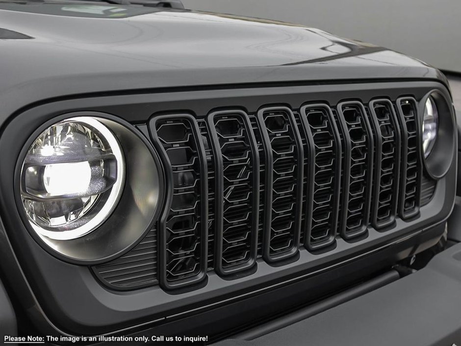 2024 Jeep Wrangler SPORT IN GRANITE METALLIC EQUIPPED WITH A 3.6L V6 , 4X4 , 8SPD TF AUTO , 17INCH RIMS , SAFETY GROUP , TECH GRUOP , CONVENIENCE G-8