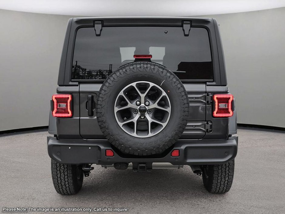 2024 Jeep Wrangler SPORT IN GRANITE METALLIC EQUIPPED WITH A 3.6L V6 , 4X4 , 8SPD TF AUTO , 17INCH RIMS , SAFETY GROUP , TECH GRUOP , CONVENIENCE G-4