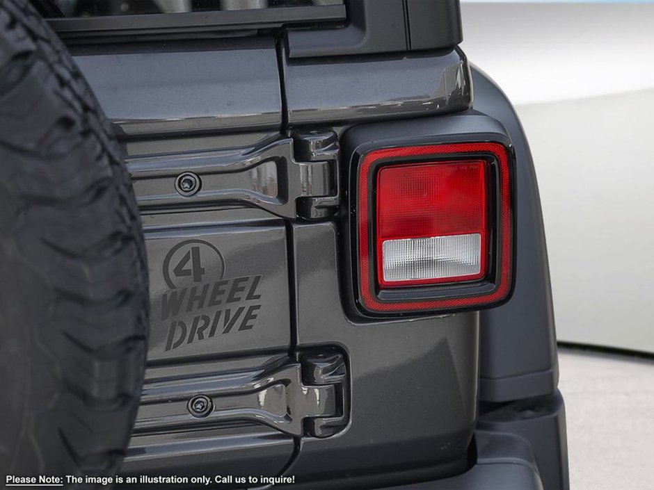 2024 Jeep Wrangler WILLYS IN GRANITE METALLIC EUQIPPED WITH A 3.6L V6 , 4X4 , 8SPD TF AUTO , SAFETY GROUP , TECH GROUP , CONVENIENCE GROUP , DANA W-8