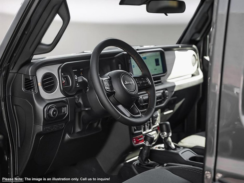 2024 Jeep Wrangler WILLYS IN GRANITE METALLIC EUQIPPED WITH A 3.6L V6 , 4X4 , 8SPD TF AUTO , SAFETY GROUP , TECH GROUP , CONVENIENCE GROUP , DANA W-9