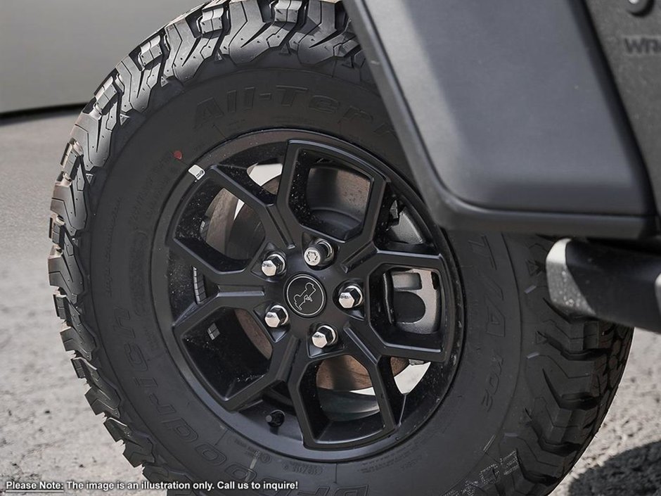 2024 Jeep Wrangler WILLYS IN GRANITE METALLIC EUQIPPED WITH A 3.6L V6 , 4X4 , 8SPD TF AUTO , SAFETY GROUP , TECH GROUP , CONVENIENCE GROUP , DANA W-6