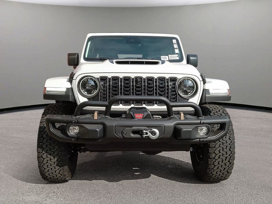 2024 Jeep Wrangler RUBICON 392 FINAL EDITION IN BRIGHT WHITE EQUIPPED WITH A 6.4L SRT V8 , 8SPD TF AUTO , 4X4 , SKY TOP , WINCH , 17INCH BEADLOCK R-1