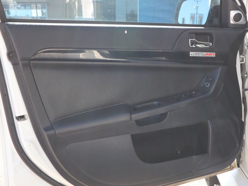 2014 Mitsubishi Lancer Evolution EVO MR IN WHITE EQUIPPED WITH A 2.0L TURBO I4 , AWD , 6SPD AUTO , PADDLE SHIFTERS , LEATHER HEATED SEATS , AC , CRUISE , PREMIUM-13