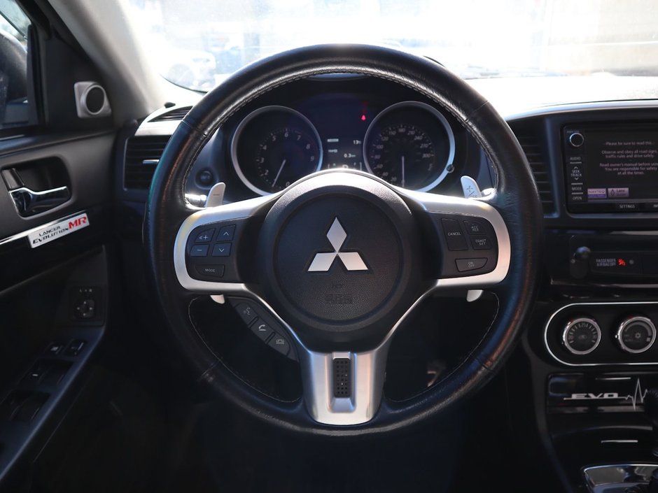 2014 Mitsubishi Lancer Evolution EVO MR IN WHITE EQUIPPED WITH A 2.0L TURBO I4 , AWD , 6SPD AUTO , PADDLE SHIFTERS , LEATHER HEATED SEATS , AC , CRUISE , PREMIUM-22