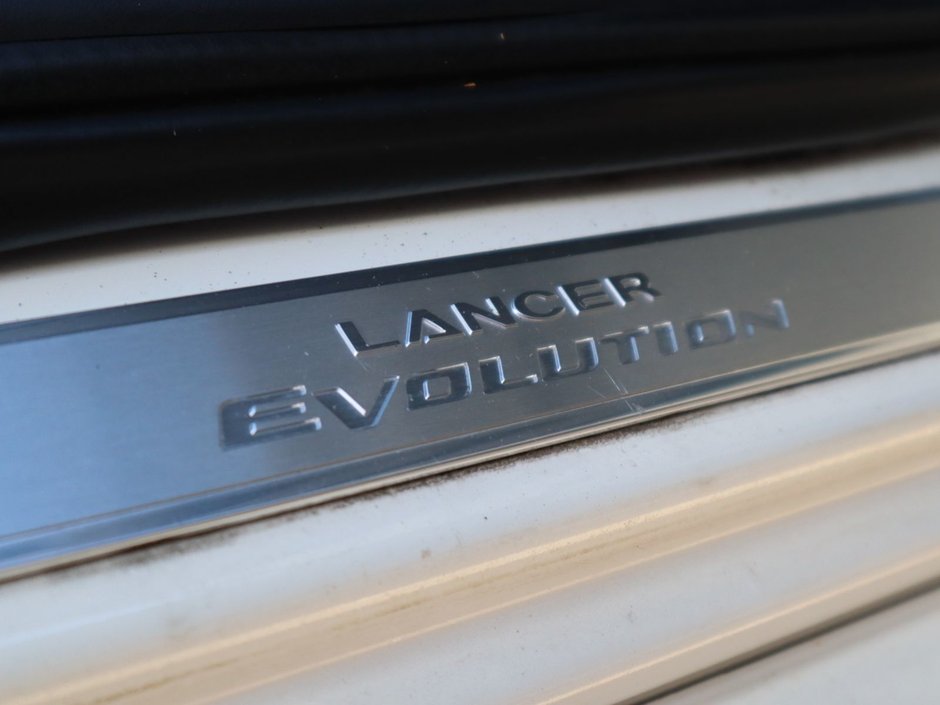 2014 Mitsubishi Lancer Evolution EVO MR IN WHITE EQUIPPED WITH A 2.0L TURBO I4 , AWD , 6SPD AUTO , PADDLE SHIFTERS , LEATHER HEATED SEATS , AC , CRUISE , PREMIUM-18