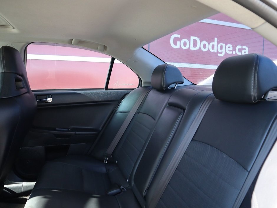 2014 Mitsubishi Lancer Evolution EVO MR IN WHITE EQUIPPED WITH A 2.0L TURBO I4 , AWD , 6SPD AUTO , PADDLE SHIFTERS , LEATHER HEATED SEATS , AC , CRUISE , PREMIUM-16