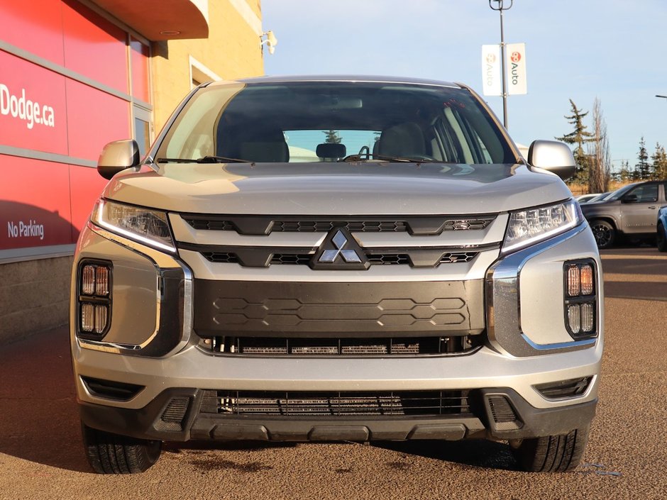 2021 Mitsubishi RVR ES IN SILVER EQUIPPED WITH A 2.0L I4 , 4WD , CVT AUTO , CLOTH HEATED SEATS , BACKUP CAM , AC , CRUISE , 4 SPEAKER AUDIO , TIPTRO-1