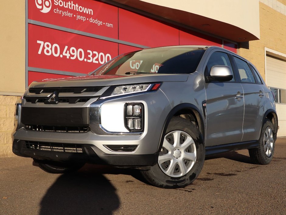 2021 Mitsubishi RVR ES IN SILVER EQUIPPED WITH A 2.0L I4 , 4WD , CVT AUTO , CLOTH HEATED SEATS , BACKUP CAM , AC , CRUISE , 4 SPEAKER AUDIO , TIPTRO-0