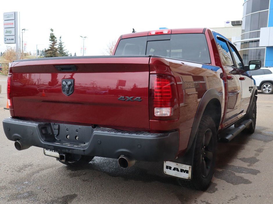 2019 Ram 1500 Classic WARLOCK IN RED PEARL EQUIPPED WITH A 5.7L HEMI V8 , 4X4 , 8SPD TF AUTO , 8.4INCH W/NAV , ALPINE AUDIO , 121L TANK , SUNROOF , RE-9