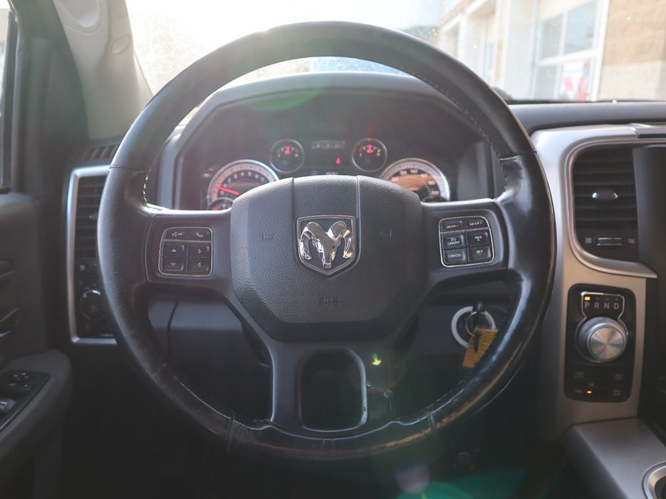 2017 Ram 1500 BIG HORN IN RED PEARL EQUIPPED WITH A 5.7L HEMI V8 , 4X4 , 8SPD TF AUTO , DUAL ZONE AC , 121L TANK , BACKUP CAM , PARK SENSE , R-24