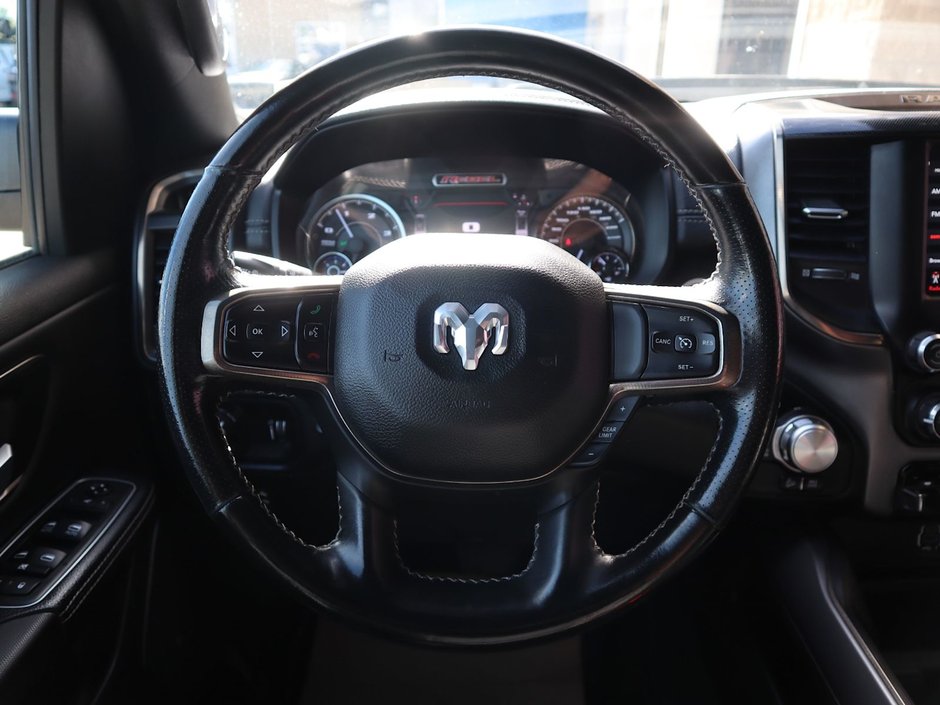 2021 Ram 1500 REBEL IN BILLET SILVER EQUIPPED WITH A 3.0L TURBO DIESEL V6 , 8SPD AUTO , 4X4 , LVL 1 EQUIPMENT GROUP , COLD WEATHER GROUP , 8.4-25