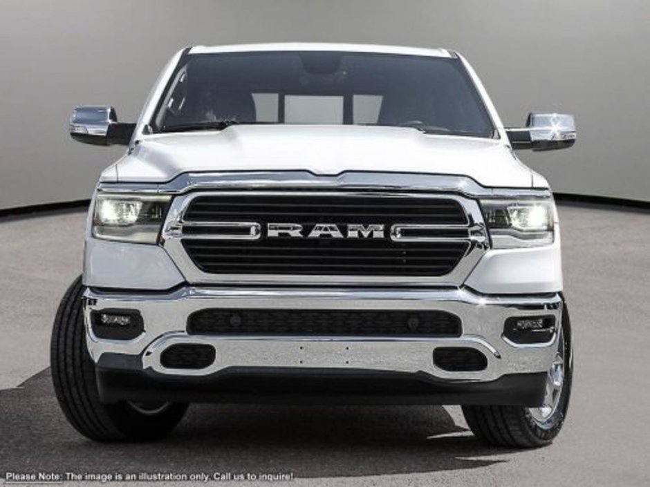 2023 Ram 1500 BIG HORN IN BRIGHT WHITE EQUIPPED WITH A 5.7L HEMI V8 W/ETORQUE , 4X4 , 8SPD AUTO , 8.4INCH TOUCHSCREEN W/NAV , BIG HORN LVL 1 ,-1