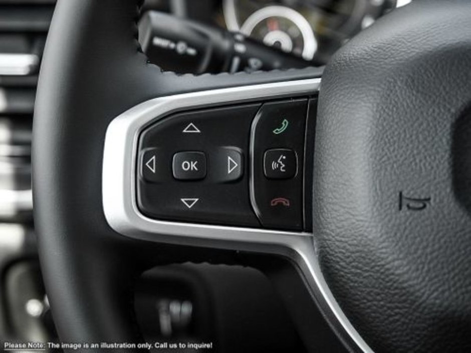 2023 Ram 1500 BIG HORN IN BRIGHT WHITE EQUIPPED WITH A 5.7L HEMI V8 W/ETORQUE , 4X4 , 8SPD AUTO , 8.4INCH TOUCHSCREEN W/NAV , BIG HORN LVL 1 ,-14