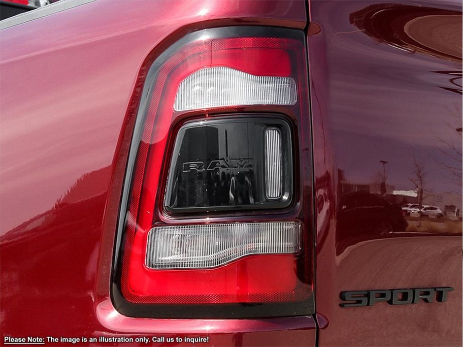 2024 Ram 1500 SPORT, 5.7L HEMI V8 W/ ETORQUE, CLASS IV HITCH RECEIVER, REVERSE CAMERA, FORWARD COLLISION WARNING-8