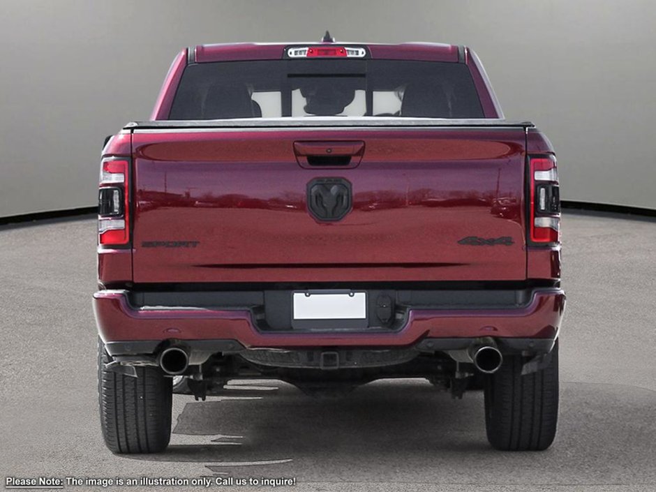 2024 Ram 1500 SPORT, 5.7L HEMI V8 W/ ETORQUE, CLASS IV HITCH RECEIVER, REVERSE CAMERA, FORWARD COLLISION WARNING-4