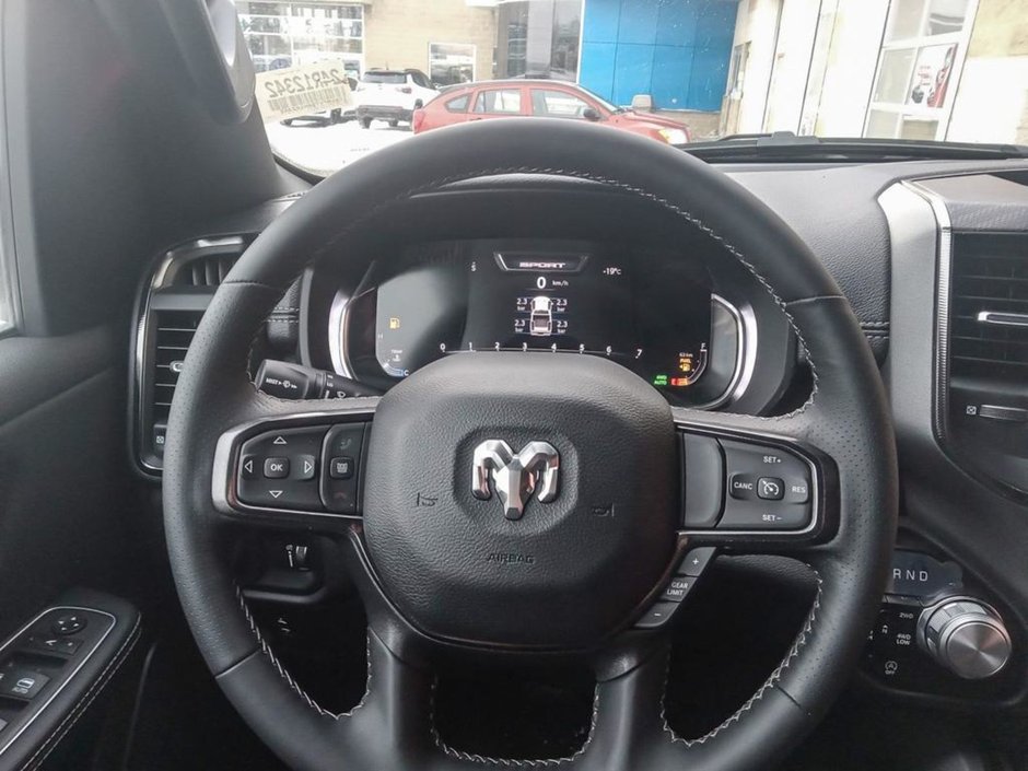 2024 Ram 1500 SPORT, 5.7L HEMI V8 W/ ETORQUE, CLASS IV HITCH RECEIVER, REVERSE CAMERA, FORWARD COLLISION WARNING-12