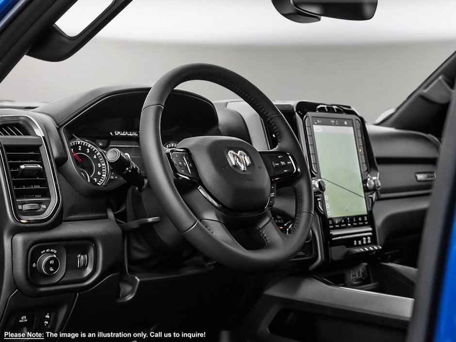 2024 Ram 1500 BIG HORN BUILT TO SERVE EDITION, 5.7L HEMI V8 W/ ETORQUE, 12 UCONNECT 5 W/NAV, REMOTE START, 9SPKR 1 SUB ALPINE AUDIO SYSTEM, FR-10